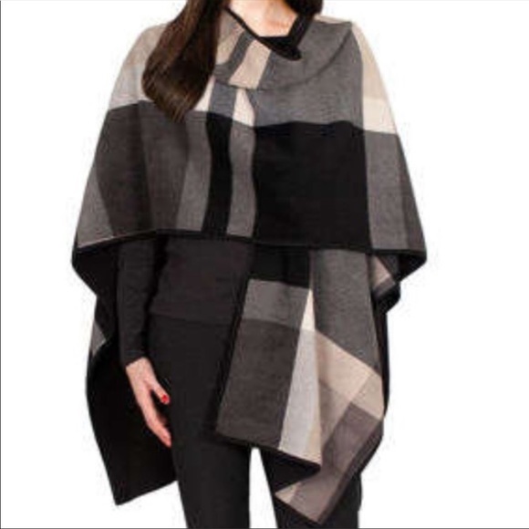 NEW! WOMEN'S IKE BEHAR REVERSIBLE FASHION WRAP - Picture 2 of 5